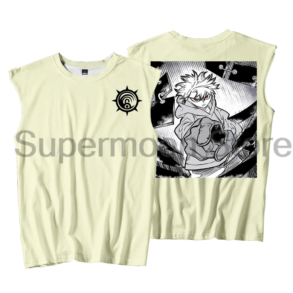 Gachiakuta Rudo Navy Blue Tank Top