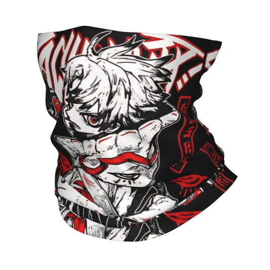 Gachiakuta Rudo Surebrec Red Eye Manga Black Neck Gaiter