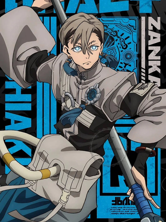 Anime Gachiakuta Abyss War Zanka Nijiku Poster