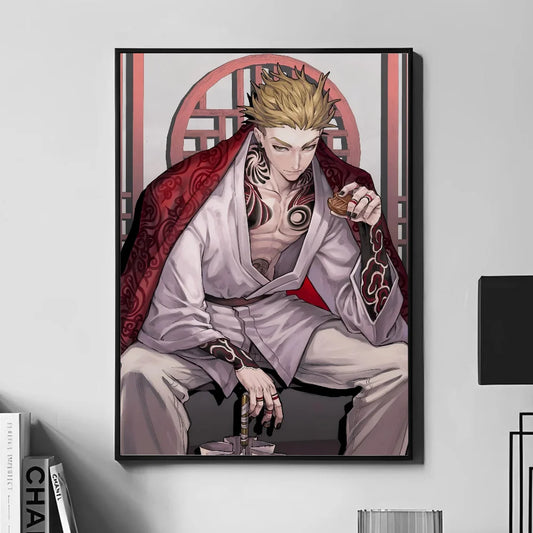 Enjin Gachiakuta Poster – Crimson Throne