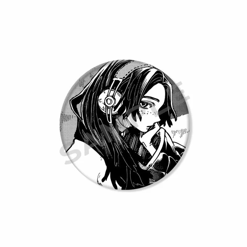Gachiakuta Button Pin – Momoa Rukel