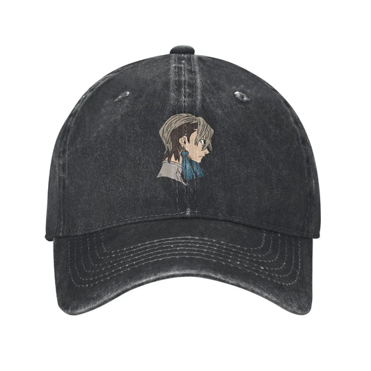 Gachiakuta Zanka Nijiku Black Vintage Cap
