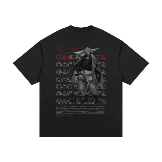 Gachiakuta Enjin Black T-Shirt
