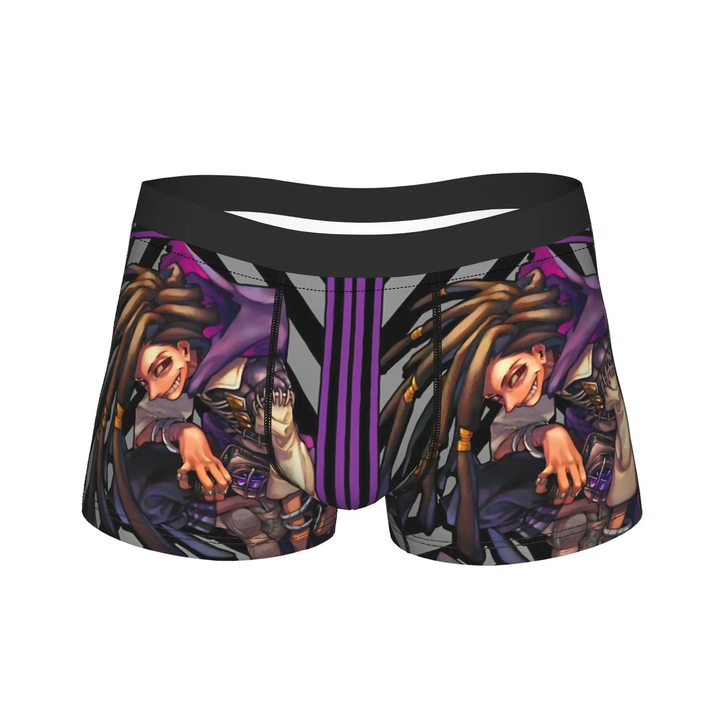 Gachiakuta Rudo Logo Black Boxer Briefs