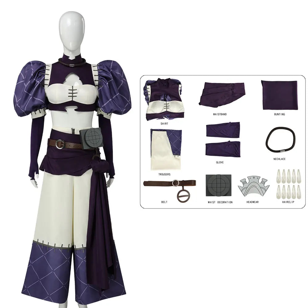 Gachiakuta Noerde Hew Amozo Cosplay Costume