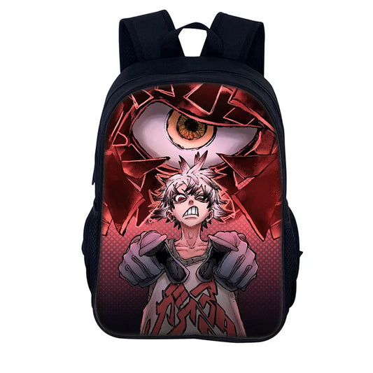 Gachiakuta Rudo x Eye of Judgment Backpack – Crimson Awakening Anime