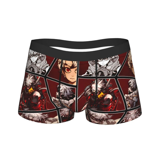 Gachiakuta Rudo Panel Black Boxer Briefs
