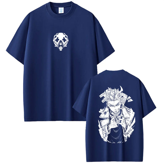 Gachiakuta Enjin Team Akuta Navy Blue T-Shirt