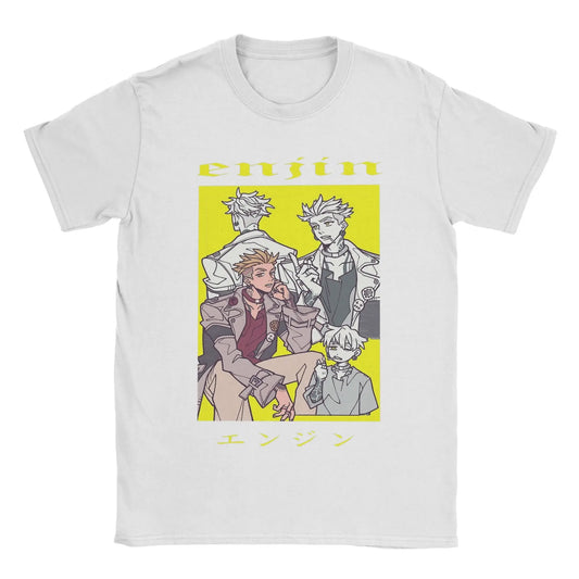 Gachiakuta Enjin White T-Shirt