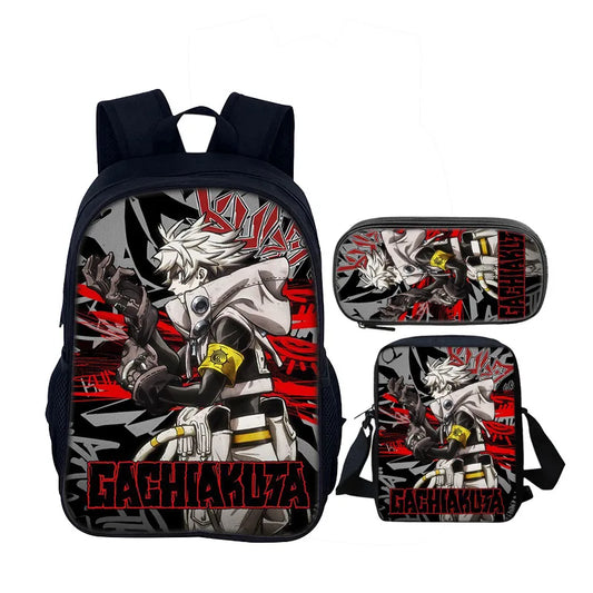 Gachiakuta Graffiti Style 3-Piece Backpack Set