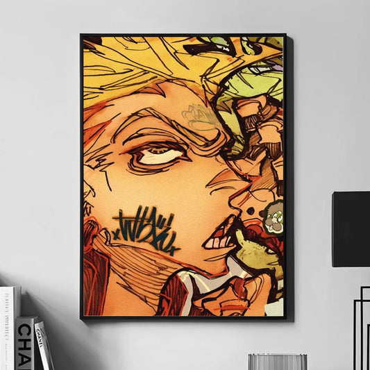 Enjin Gachiakuta Poster – Graffiti Style