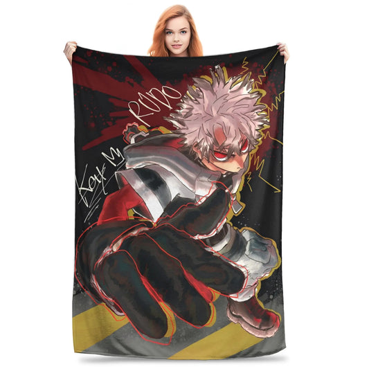 Gachiakuta Rudo Fleece Blanket