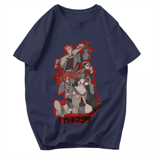 Gachiakuta Navy Blue T-Shirt – Rudo & The Cleaners Team