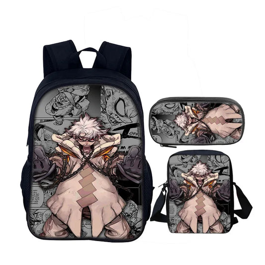 Gachiakuta Rudo Surebrec 3-Piece Backpack Set – Raw Manga Panel