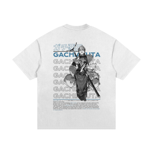 Gachiakuta Zanka Nijiku White T-Shirt