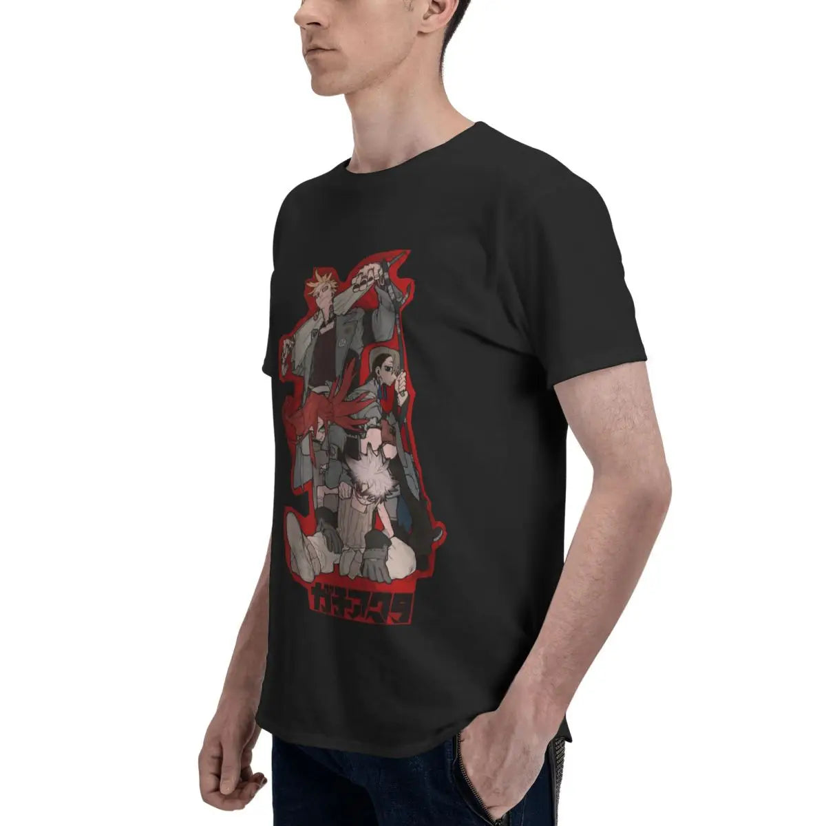 Gachiakuta Black T-Shirt – Rudo & The Cleaners Team