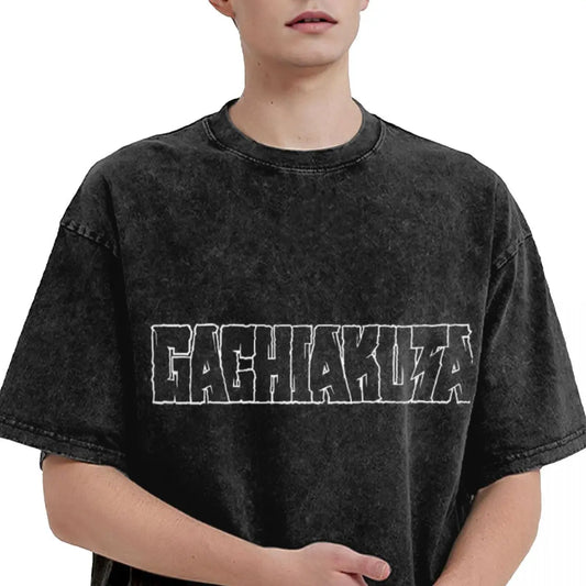 Gachiakuta Vintage Logo Black T-Shirt