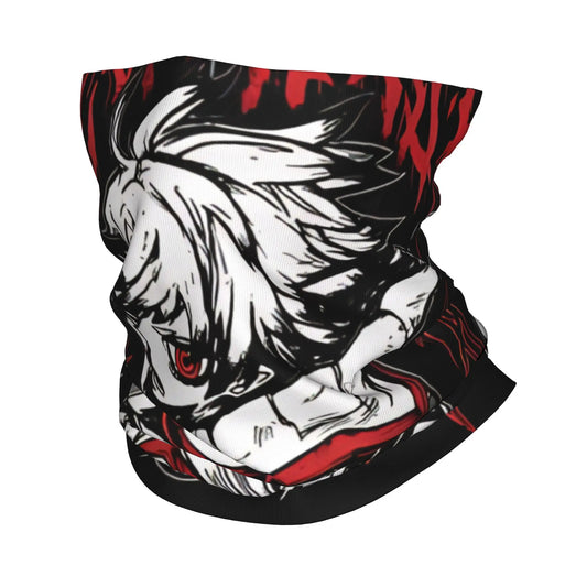 Gachiakuta Rudo Surebrec Red Eye Manga Black Neck Gaiter
