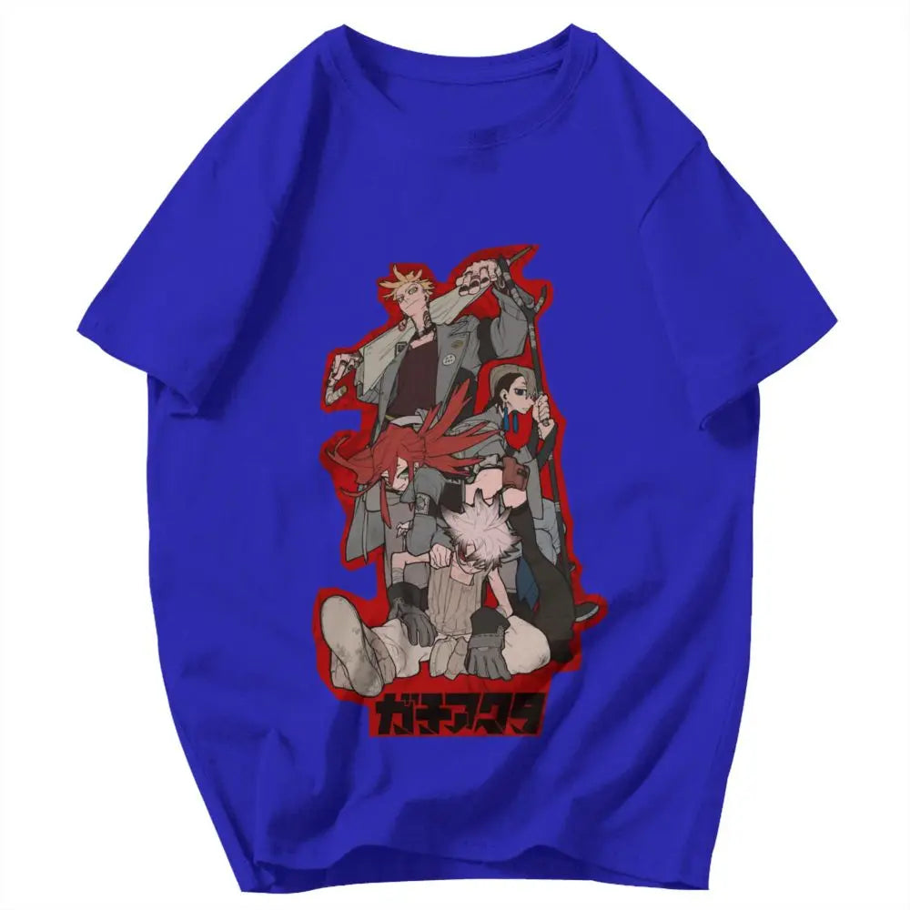Gachiakuta Blue T-Shirt – Rudo & The Cleaners Team