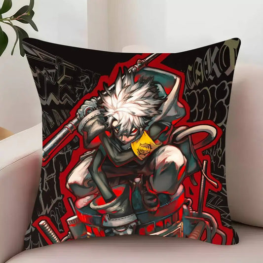 Gachiakuta Rudo Surebrec Action Pose Throw Pillow