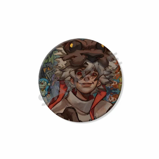 Gachiakuta Button Pin – Rudo Graffiti Beast