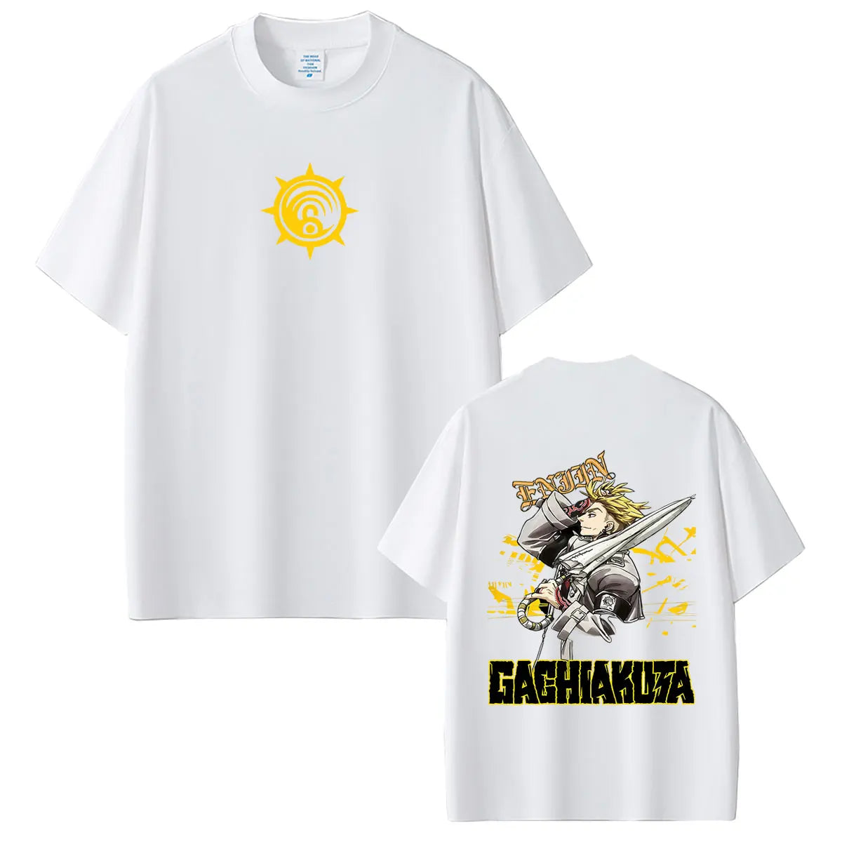 Gachiakuta Enjin Umbreaker Cleaner White T-Shirt