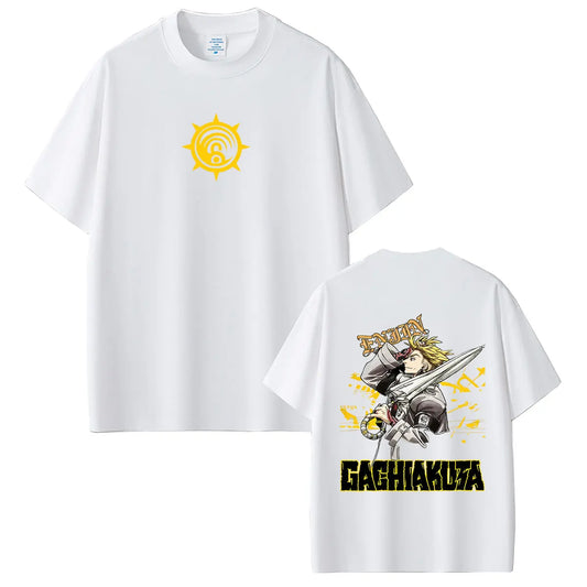 Gachiakuta Enjin Umbreaker Cleaner White T-Shirt
