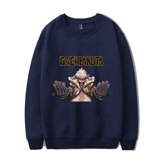 Gachiakuta Rudo Surebrec Sweatshirt Navy Blue