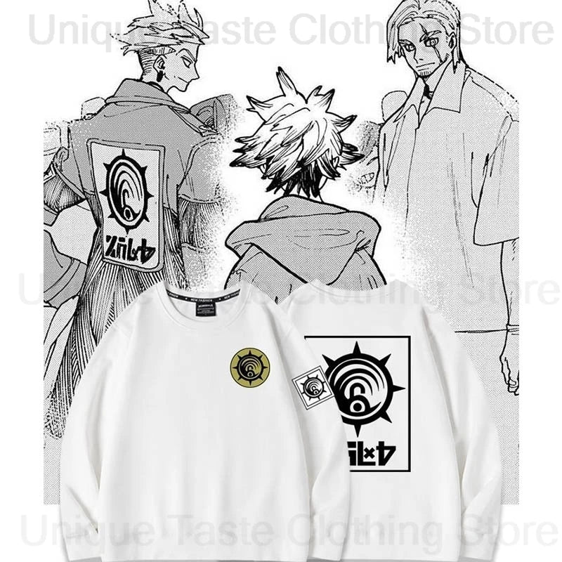 Anime Gachiakuta Cleaners White Sweatshirt