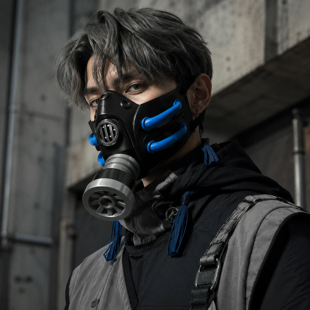 Anime Gachiakuta Zanka Cosplay Mask